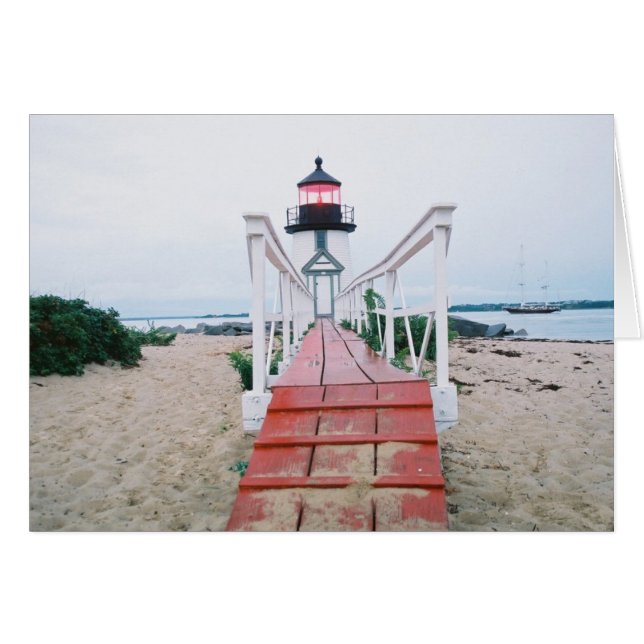 Cartão Brant Point em Dusk (Frente Horizontal)