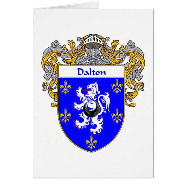 Cartão Brasão de Dalton (envolvida) (Frente)