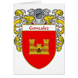 Cartão Brasão de Gonzalez (envolvida)