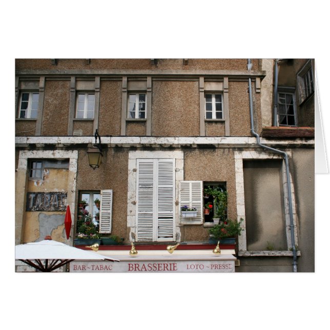 Cartão Brasserie (Frente Horizontal)