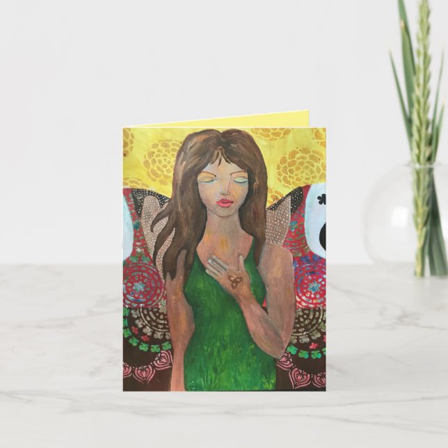 Cartão Break Free Greeting Card (Frente)