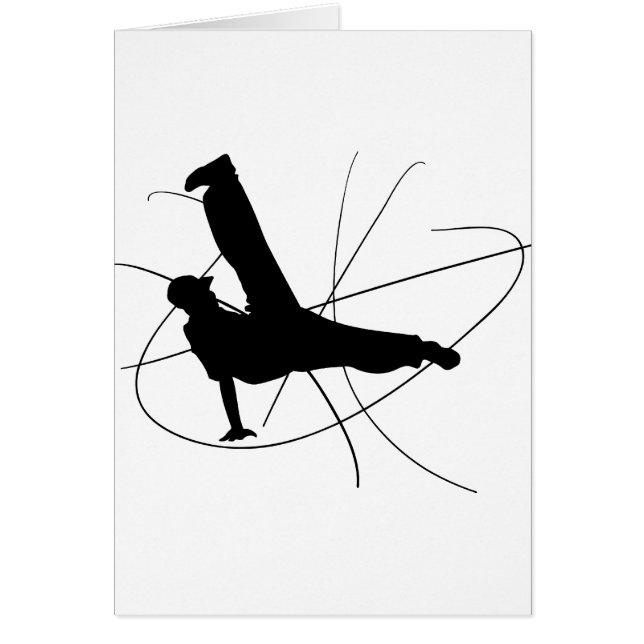 Cartão Breakdance (Frente)