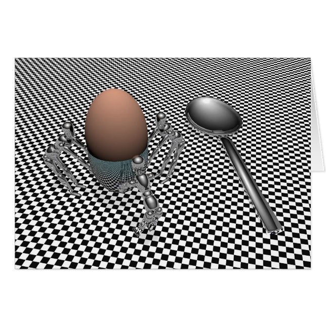 Cartão Breakfast Egg (Frente Horizontal)