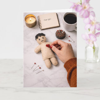 Cartão Breaking Up Is Hard To Do Over You Illustration