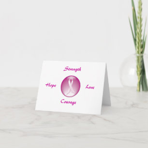 Cartão Breast Cancer Awareness Greeting Card