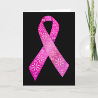 Cartão Breast Cancer Ribbon
