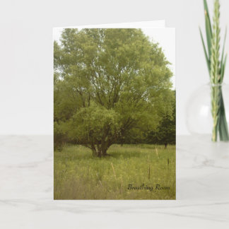 Cartão Breathing Room Card