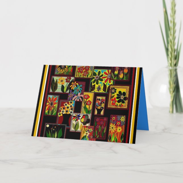 CARTÃO BRENDA'S FLORAL GREETING & NOTE CARDS (Frente)