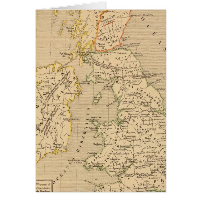 Cartão Bretagne Romaine sous Honoriust (Frente)