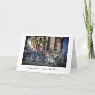 Cartão Breve Parabéns em Amsterdã sobre Nova Casa