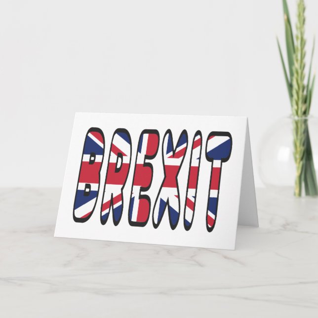Cartão Brexit (Frente)