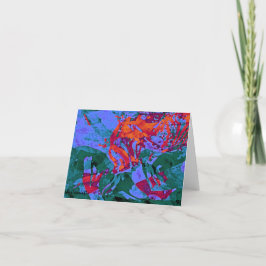 Cartão "Brickworks: Advent" Colorful Note Card
