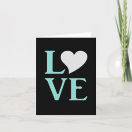 Cartão Bride Co All You Need Is Love Party Personal Note