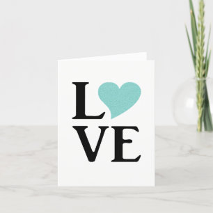 Cartão Bride Co All You Need Is Love Party Wedding Note