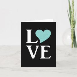 Cartão Bride Co All You Need Is Love Shower Personal Note