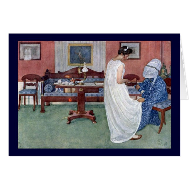 Cartão Bridesmaid 1910 (Frente Horizontal)