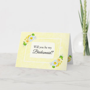Cartão Bridesmaid Proposal