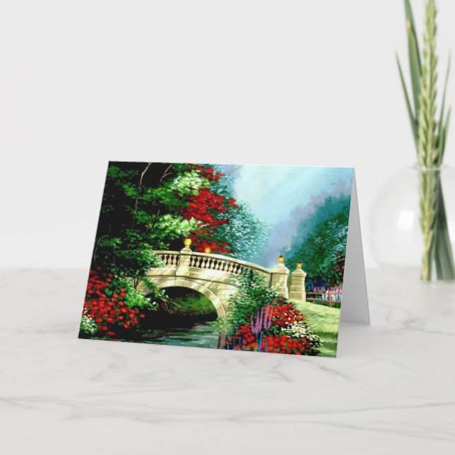 Cartão Bridge Greeting and Note Cards (Frente)