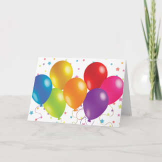 Cartão Bright and Cheerful Happy Birthday Card