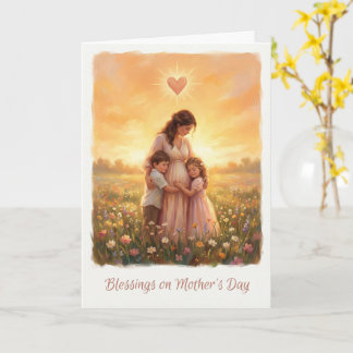 Cartão Bright Polestar Mother's Day Card