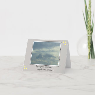 Cartão Bright Skies Card