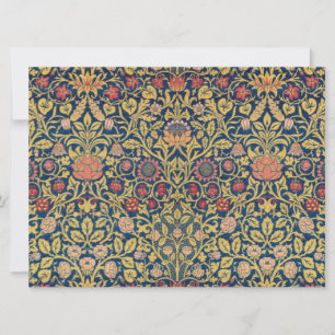 Cartão Bright Violet e Columbine (por William Morris)