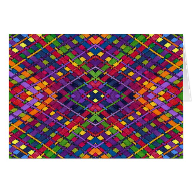 Cartão Bright Weave (Frente Horizontal)