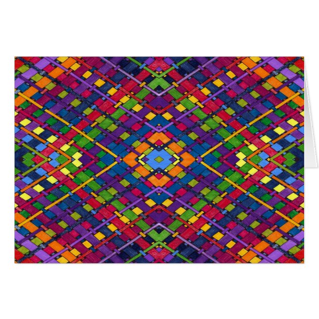 Cartão Bright Weave (Frente Horizontal)