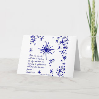 Cartão Brilhar como as estrelas