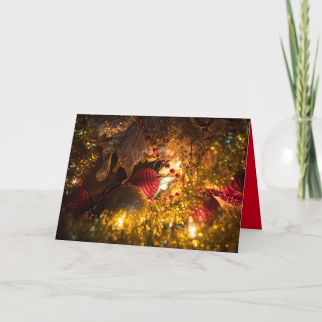 Cartão Brilho de Natal (Frente)