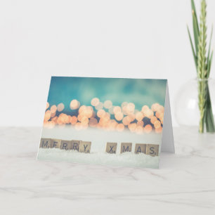 Cartão Brincadeiras de Azulejos de Palavras e Jogos