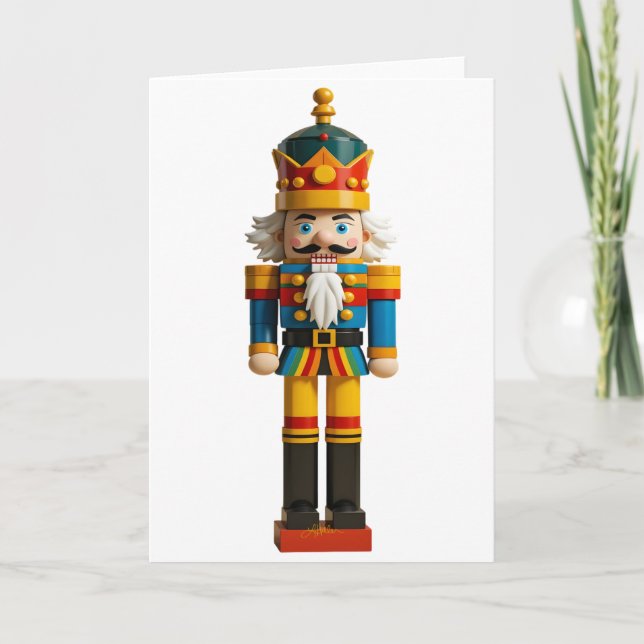 Cartão Brinquedo de Natal do Orgulho Gay Arco-íris Quebra (Frente)