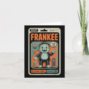 Cartão Brinquedo Humor do Halloween do Monstro Frankenste