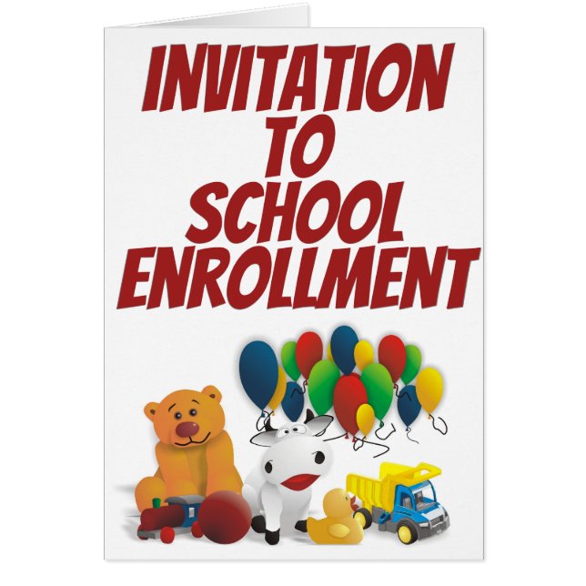 Cartão Brinquedo infantil (Frente)