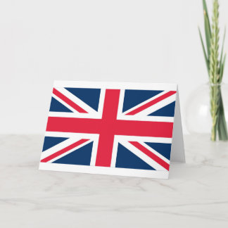 Cartão British Flag