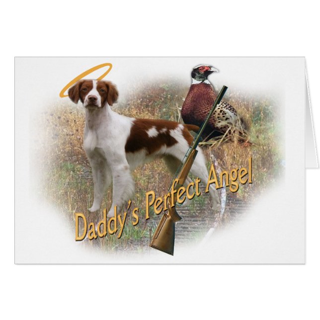 Cartão Brittany - Anjo perfeito do Pai (Frente Horizontal)