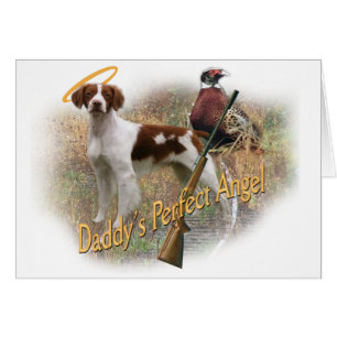 Cartão Brittany - anjo perfeito s do pai de ''