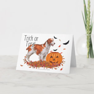 Cartão Brittany Halloween