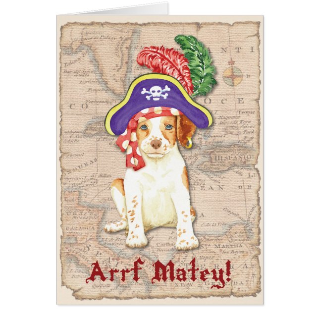Cartão Brittany Pirate (Frente)