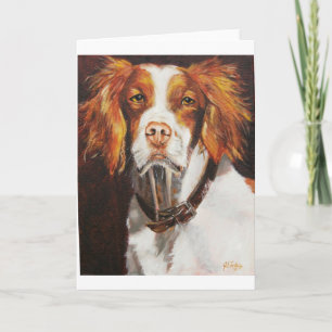 Cartão Brittany Spaniel