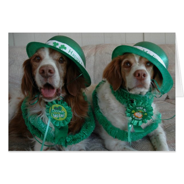 CARTÃO BRITTANYS DO DIA DE SÃO PATTY (Frente Horizontal)