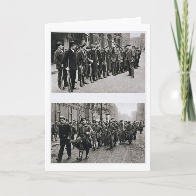 Cartão Broca do rifle do revolucionário (superior) de (Frente)