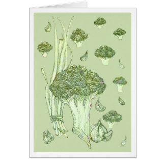 Cartão brócolos