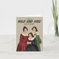 Bronte Sisters Wild and Free Birthday