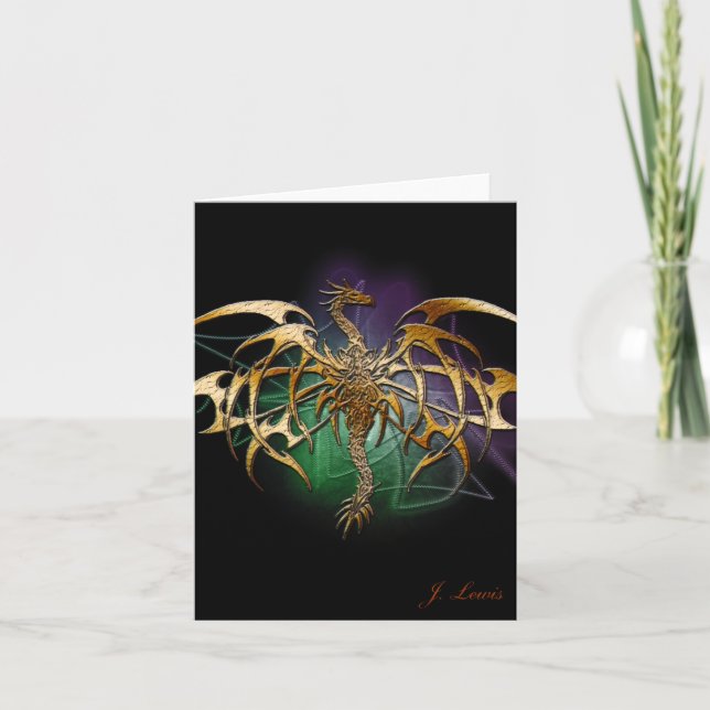 Cartão Bronzed Dragon (Frente)