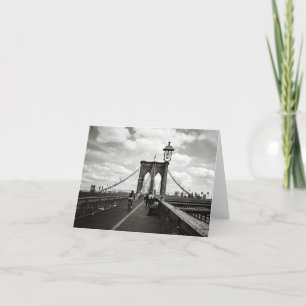 Cartão Brooklyn Bridge Card