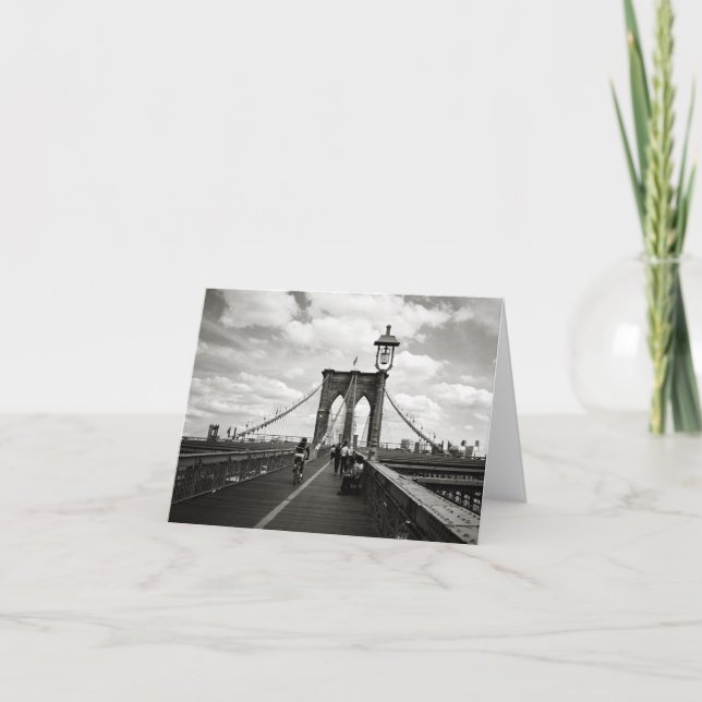 Cartão Brooklyn Bridge Card (Frente)