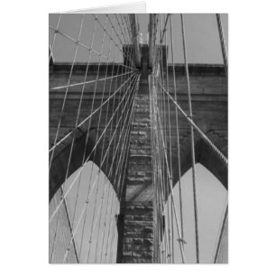 Cartão Brooklyn Bridge Nova Iorque