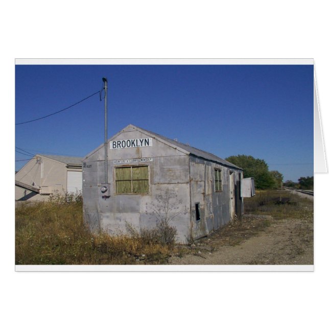 Cartão Brooklyn Depot (Frente Horizontal)