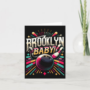 Cartão Brooklyn Por Camisas De Boliche